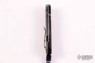 Large Sebenza 21 - Damascus/Carbon Fiber