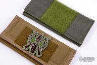 2 Strider Velcro Cases w/ One Crossed Rifles Patch