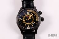 Ball Engineer Master II Black Diver with Croc Strap