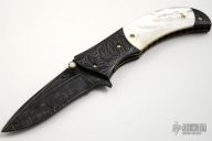 Damascus & Pearl Flipper