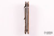 XM-18 3.5" No Choil Spanto - Working Finish and Battle Bronze