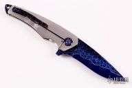 Medium Simplex - Voorhies Bubble Damascus