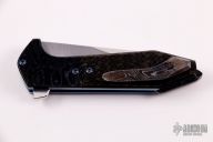 Magi Flipper - Tortured MokuTi and Carbon Fiber