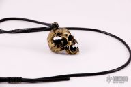 Brass/Copper Skull Necklace