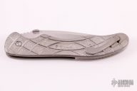 XL Bullseye - Carved Titanium