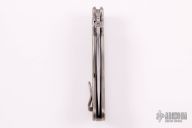 XL Bullseye - Carved Titanium