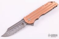 Damasteel Copper War Bowie