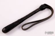 Vintage Black Leather Springloaded Blackjack