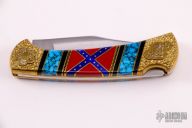 Stars and Bars Lockback