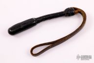 Vintage Black Leather Springloaded Blackjack