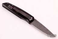 Harkins D/A - Black/Carbon Fiber Handle / Damascus Blade
