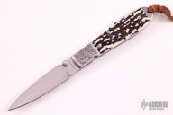 Engraved Lockback Dagger