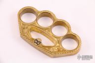 Engraved Brass Knuckles