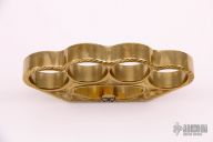 Engraved Brass Knuckles