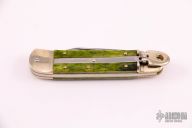 Small Leverlock Auto - Dyed Bone