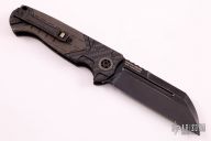 Butcher Auto Aluminum - DLC Flamed Titanium and Carbon Fiber Hardware