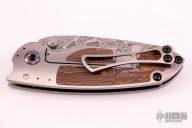 Solo Non-Flipper - Damasteel