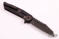 Warhound DLC Two-Tone Apocalyptic Finish Carbon Fiber DLC Apocalyptic Titanium w/ Flamed Titanium Accents & DLC Hardware S/N 010