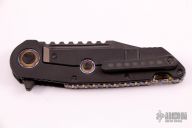 Warhound DLC Two-Tone Apocalyptic Finish Carbon Fiber DLC Apocalyptic Titanium w/ Flamed Titanium Accents & DLC Hardware S/N 010