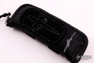 Warhound Hand Rubbed Satin Finish Carbon Fiber Fallout Finish Titanium w/ Bronze Titanium Accents & Hardware S/N 007