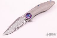 Accomplice Flipper - Damasteel and Timascus