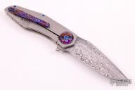 Accomplice Flipper - Damasteel and Timascus