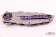 Accomplice Flipper - Damasteel and Timascus