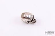 Silver Skull Bead