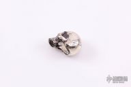 Silver Skull Bead
