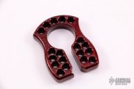 Metalic Red over Copper Vein Keeper