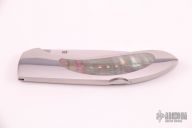 Black Lip Pearl Interframe with Gold Dots