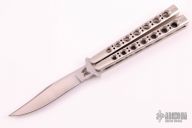 Samson Ground Bowie Balisong - Latchless