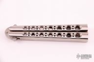 Samson Ground Bowie Balisong - Latchless