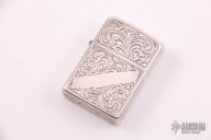 Engraved Sterling Silver Zippo