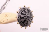 Engraved and Carved Dagger