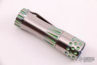 Malihini Titanium Flashlight with Custom Anodization  