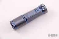 Todai Titanium Flashlight with Custom Anodization