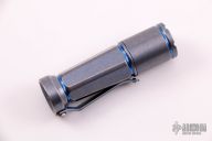 Todai Titanium Flashlight with Custom Anodization