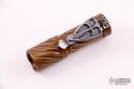 Copper Trident with Twist Pattern and Crusader Clip