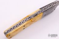 Damascus and Walrus Ivory D/A Auto