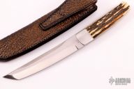Stag Tanto w/ Sheath