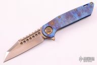 Warhound Bronzed Two-Tone Stonewash Finish-Anodized Titanium S/N008