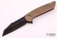 Warhound DLC Two-Tone Apocalyptic Finish Bronze Bark Finish Titanium W/ Bronzed Hardware S/N 005