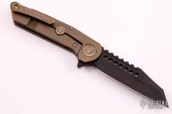 Warhound DLC Two-Tone Apocalyptic Finish Bronze Bark Finish Titanium W/ Bronzed Hardware S/N 005