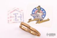 Bronze Bottle Rocket with Pattern