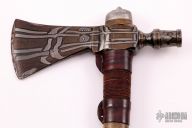 Damascus Pipe Tomahawk