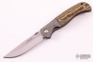 Custom Steak Knife - Brown Richlite