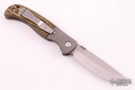 Custom Steak Knife - Brown Richlite