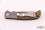 Custom Steak Knife - Brown Richlite