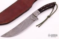 Damascus Camp Knife